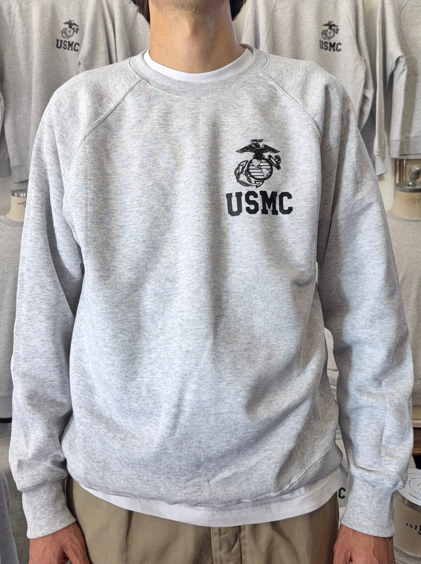Raglan USMC Sweatshirt - Mister Archive®