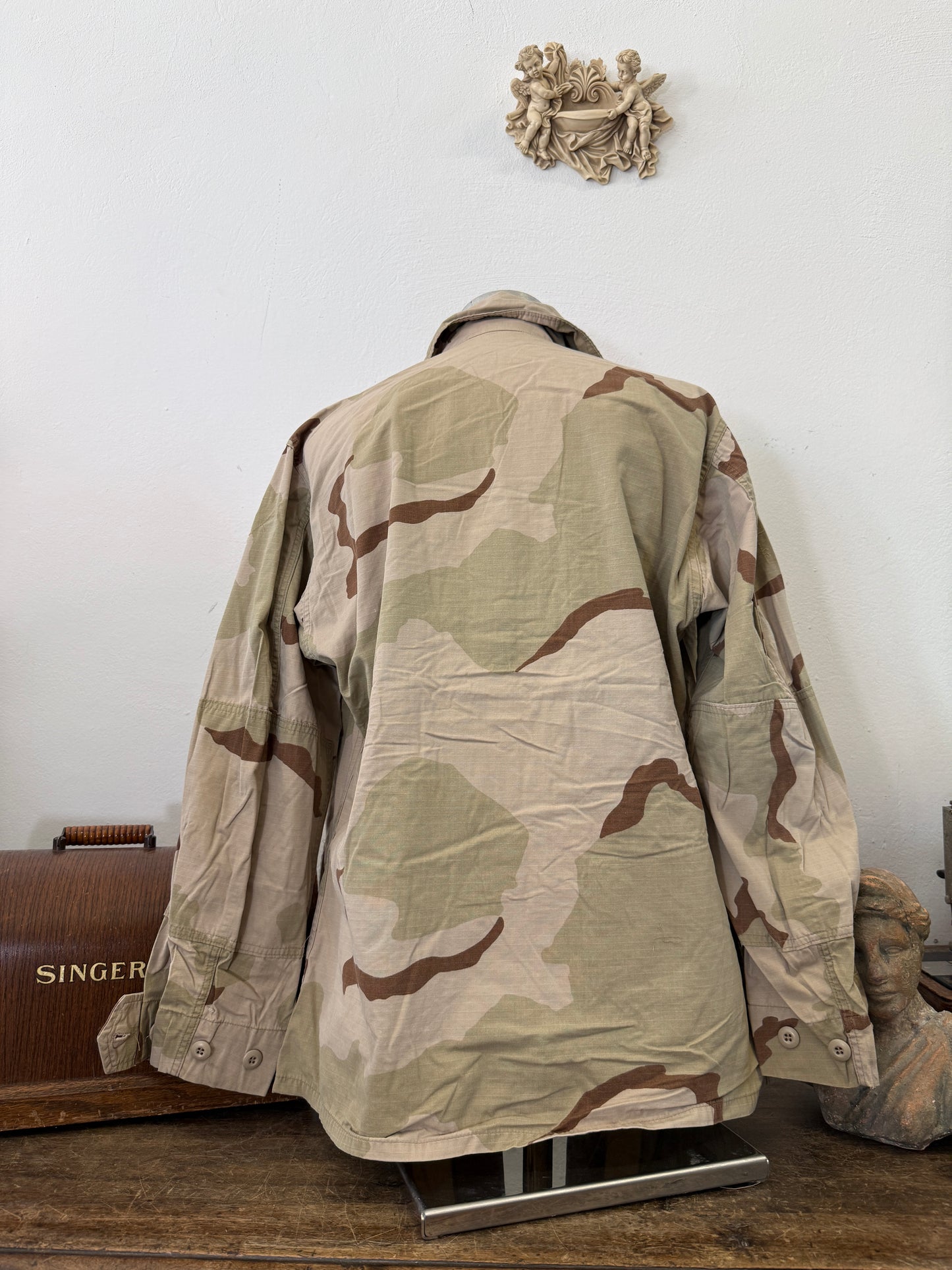 Vintage BDU Camo Jacket Ripstop US Army – XL