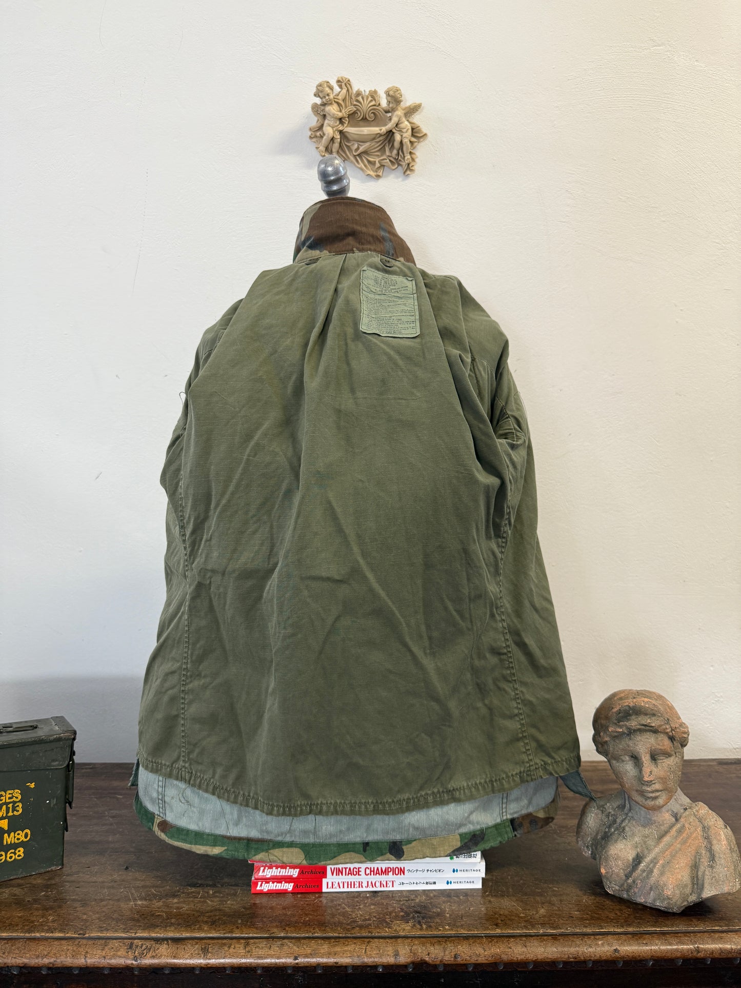 Vintage Woodland Field Jacket M65 Us Army “L/XL”