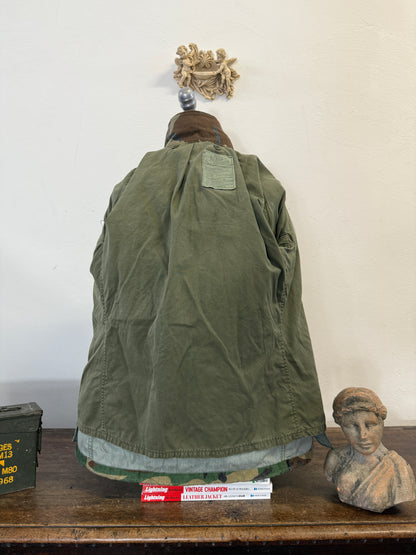 Vintage Woodland Field Jacket M65 Us Army “L/XL”