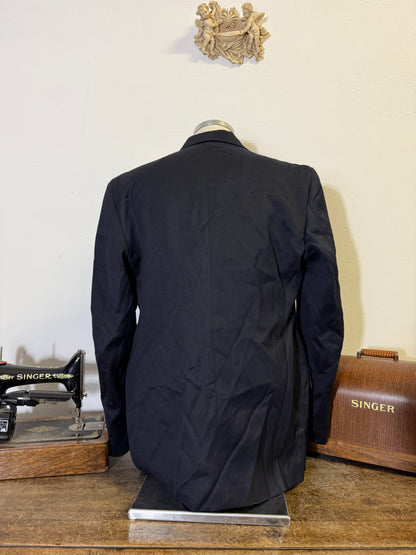 Vintage 00’s Italian Navy Double Breasted Jacket “XL”
