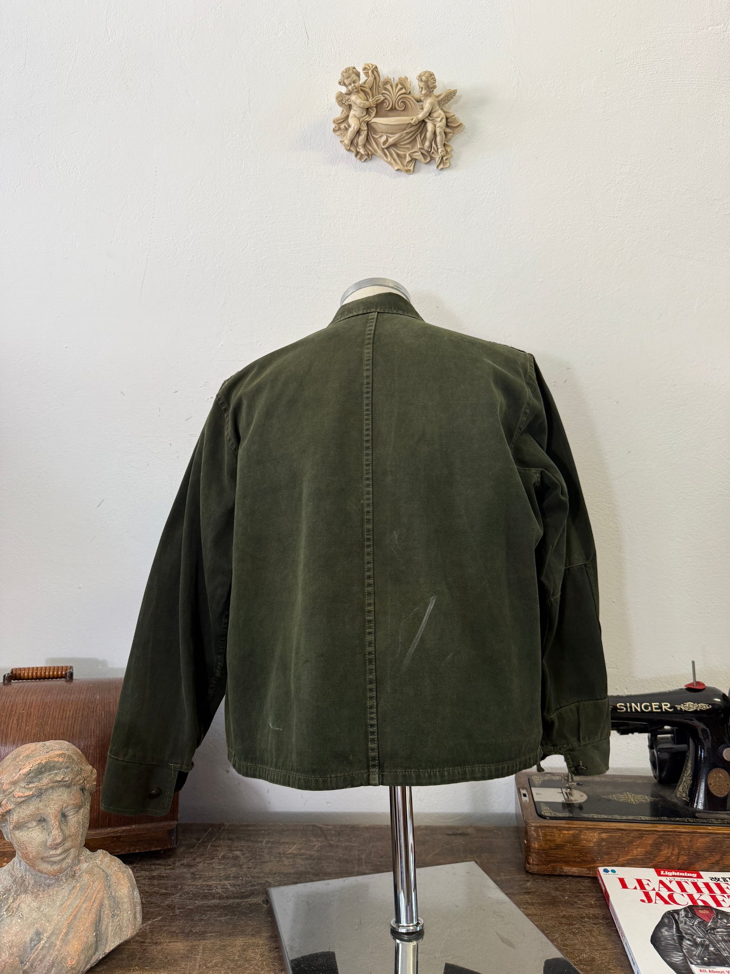 Vintage 80’s Faded Hungarian Army Shirt “S”