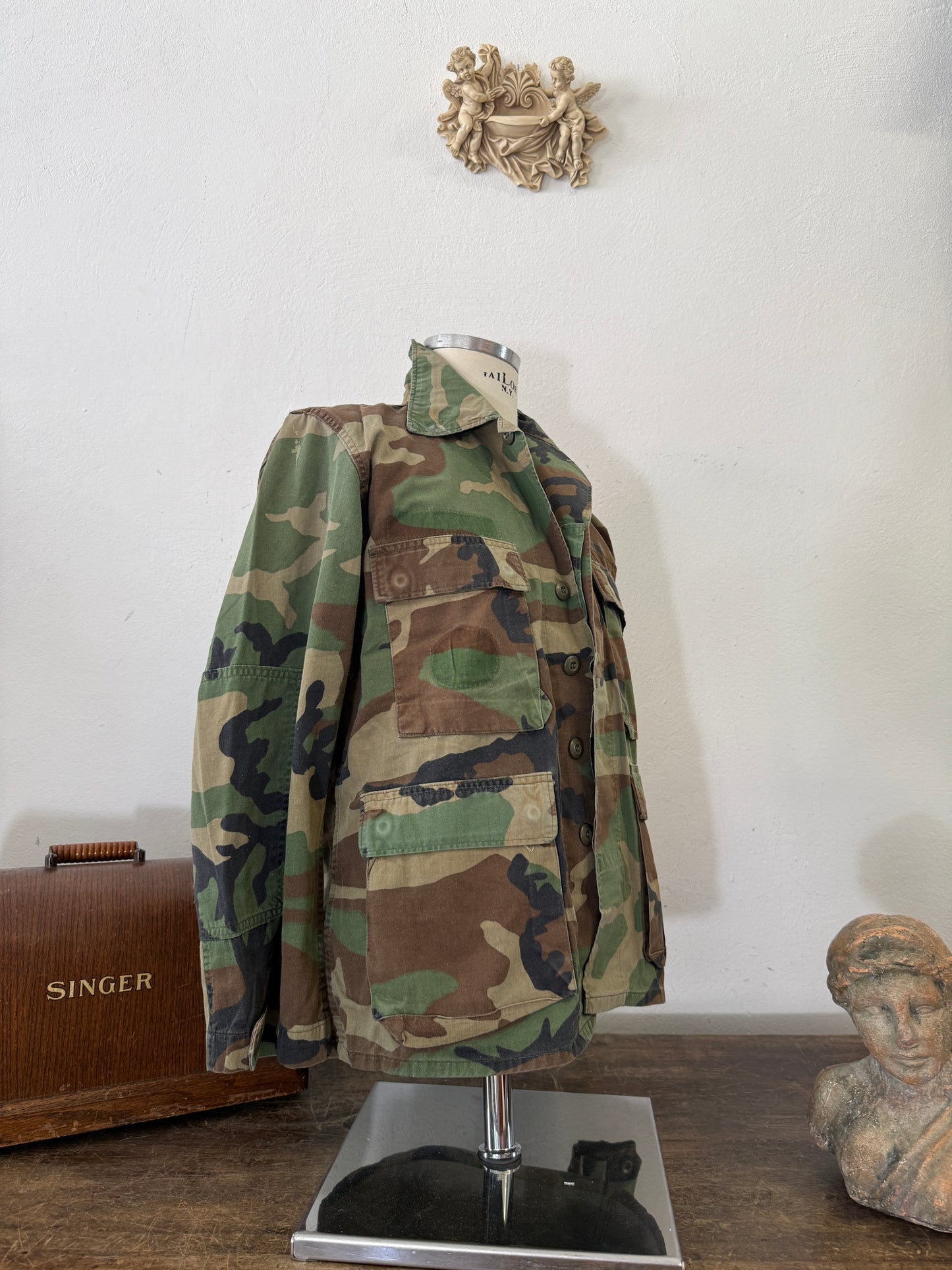Vintage Woodland Us Army Jacket “S/M”