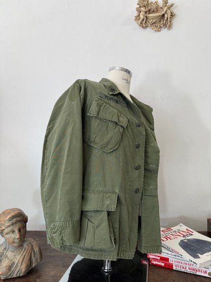 Vintage Ripstop Jungle Jacket Us Army “M”