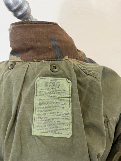 Vintage Woodland Field Jacket M65 Us Army “L/XL”