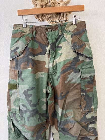 Vintage Woodland Cargo Pants M65 Us Army “W31”