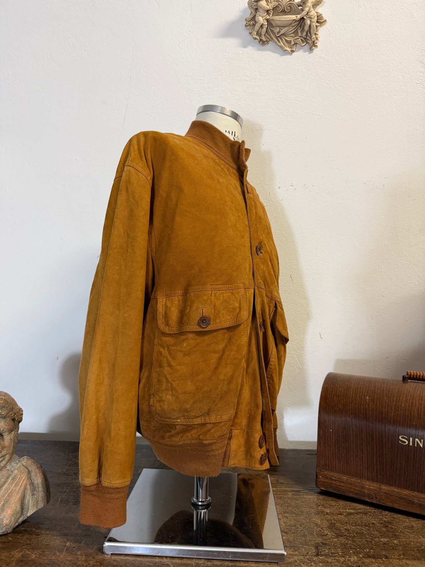 Vintage Suede Jacket “XL”