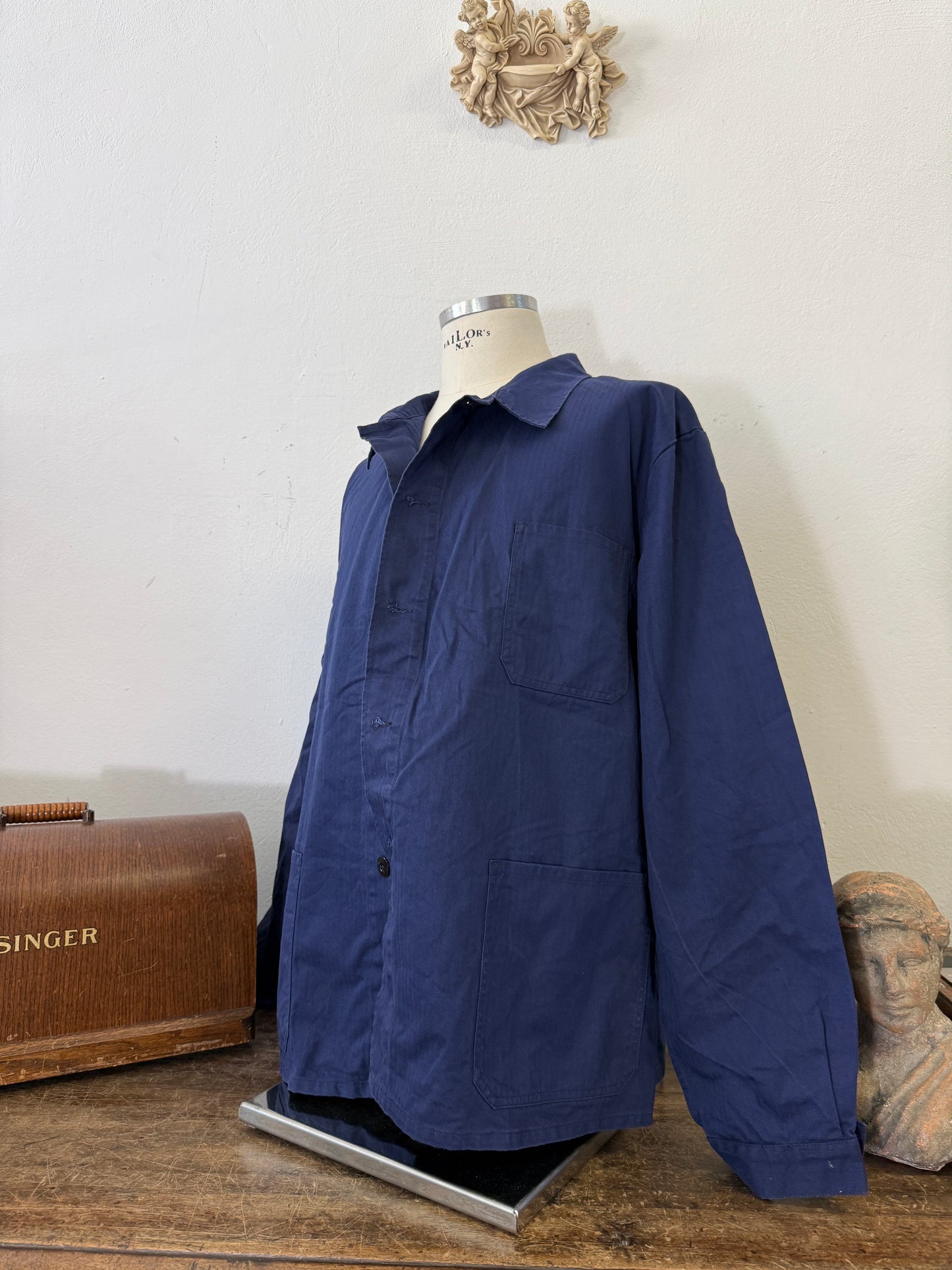 Vintage 90’s German Army Work Jacket HBT “XL”