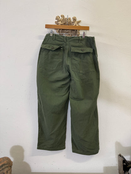 Vintage Og 107 Us Army Fatigue Pants “W32”