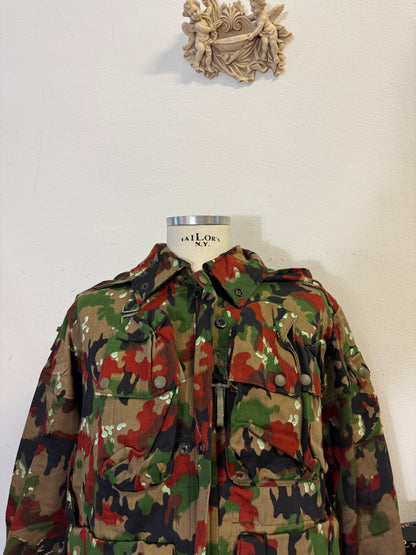 Vintage Swiss Army Camo Jacket M70 “L”