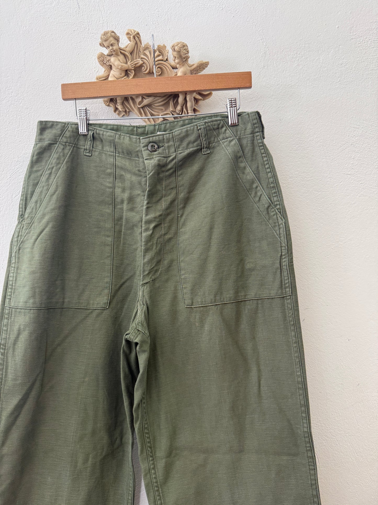Vintage Og 107 Us Army Fatigue Pants “W33”