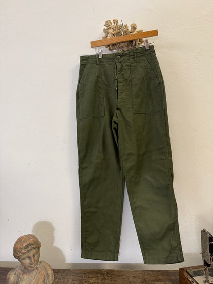 Vintage Og 107 Us Army Fatigue Pants “W31”