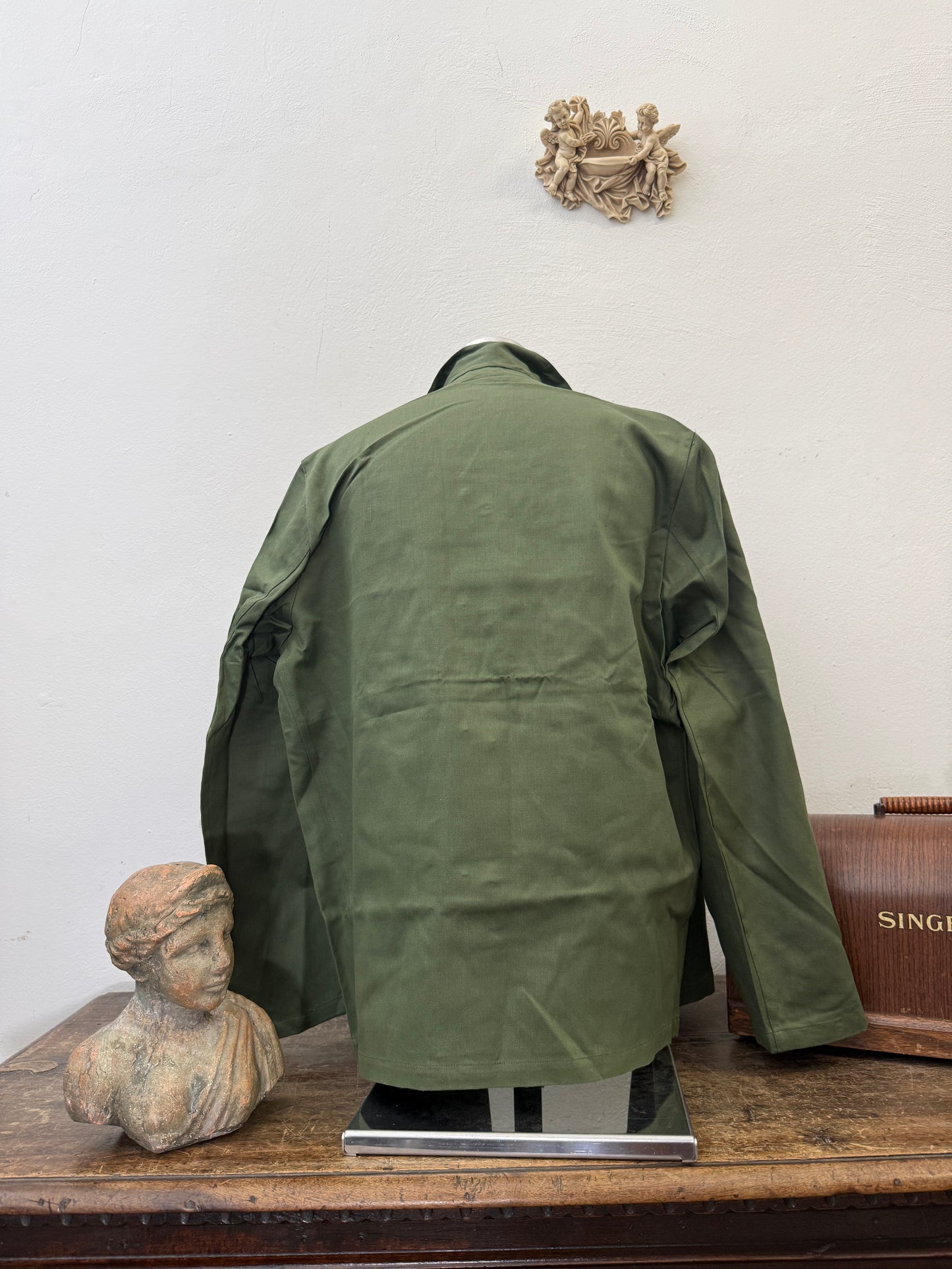 Vintage Swedish Army Work Jacket “XL”