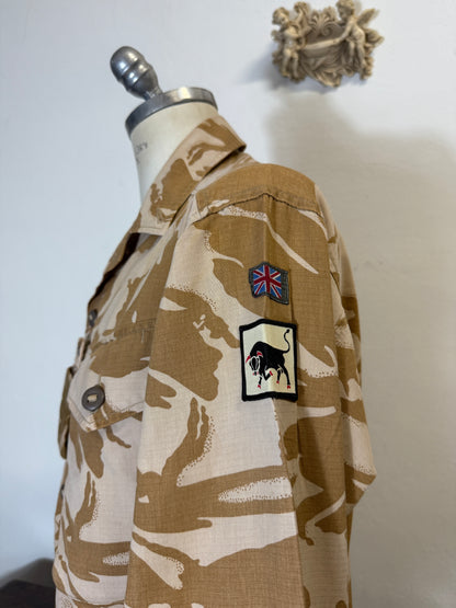 Vintage British Army Camo Jacket “M”