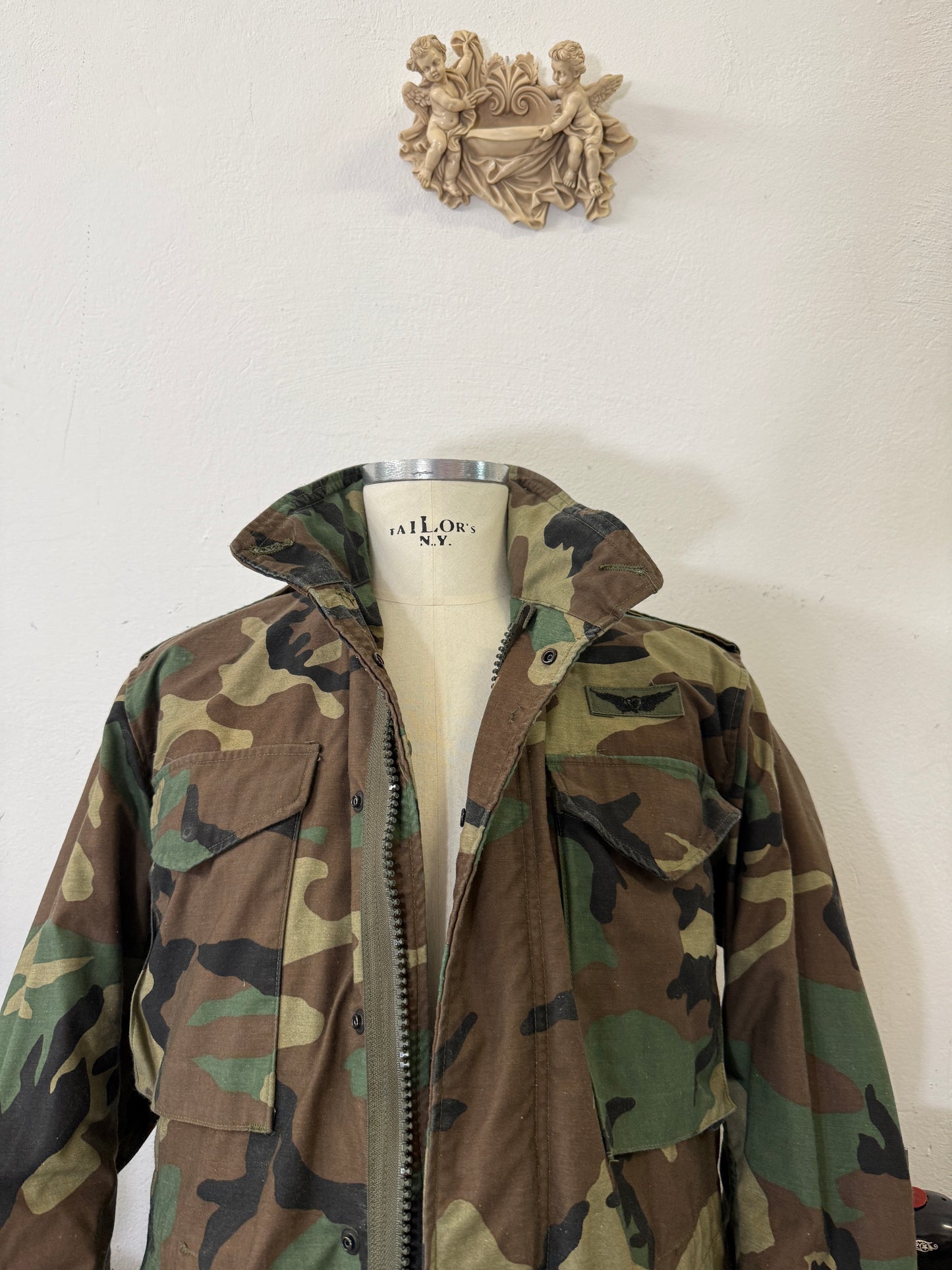 Vintage Woodland Field Jacket M65 Us Army “S”