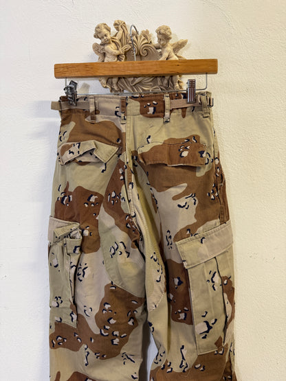 Vintage Desert Chocolate Cargo Pants Us Army “W24”