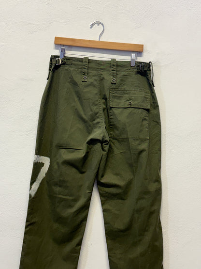 Vintage British Fatigue Army Pants “W32”