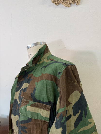 Vintage Ripstop Woodland Us Army Jacket “M”