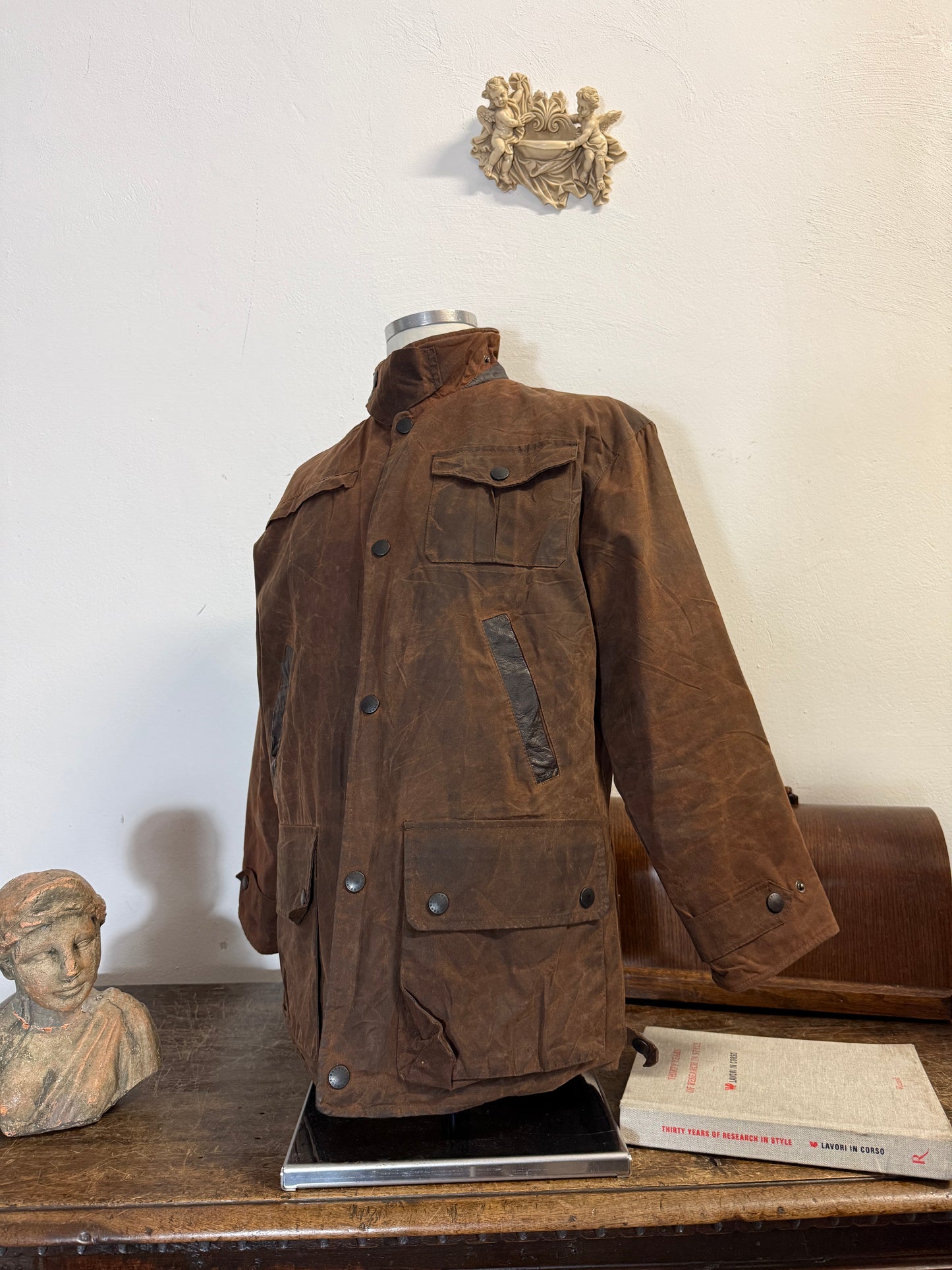 Vintage Barbour Bushman Jacket  “S”