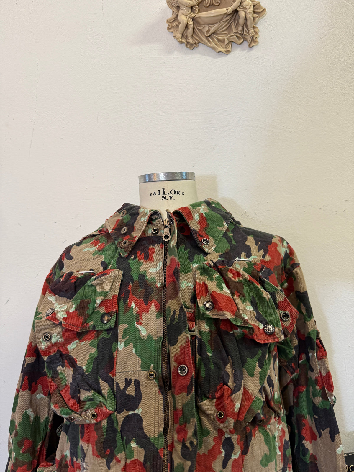 Vintage Swiss Army Camo Jacket M70 “M/L”