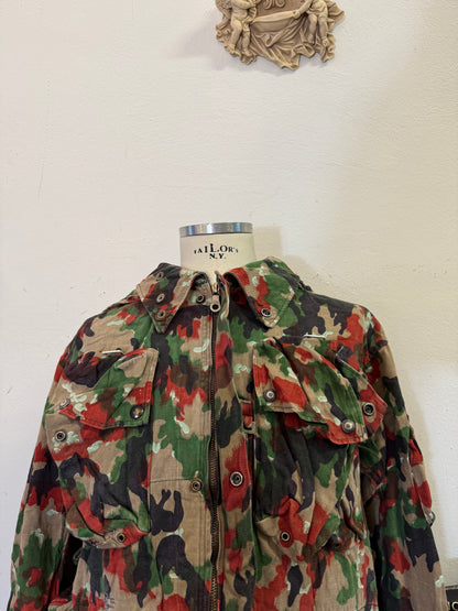 Vintage Swiss Army Camo Jacket M70 “M/L”