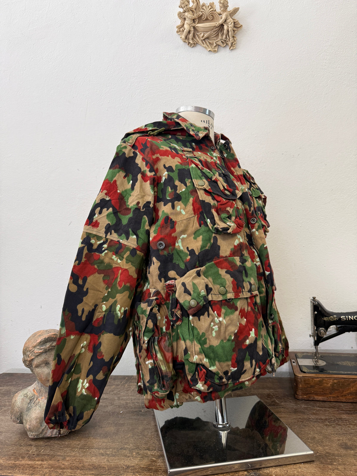 Vintage Swiss Army Camo Jacket M70 “M”