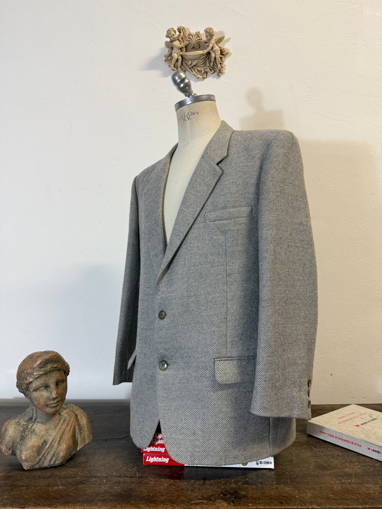 Vintage Wool Blazer Made in France “L”