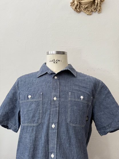 Chambray Shirt Vans “L”