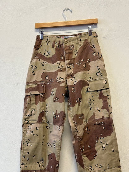 Vintage Desert Chocolate Cargo Pants Us Army “W25”