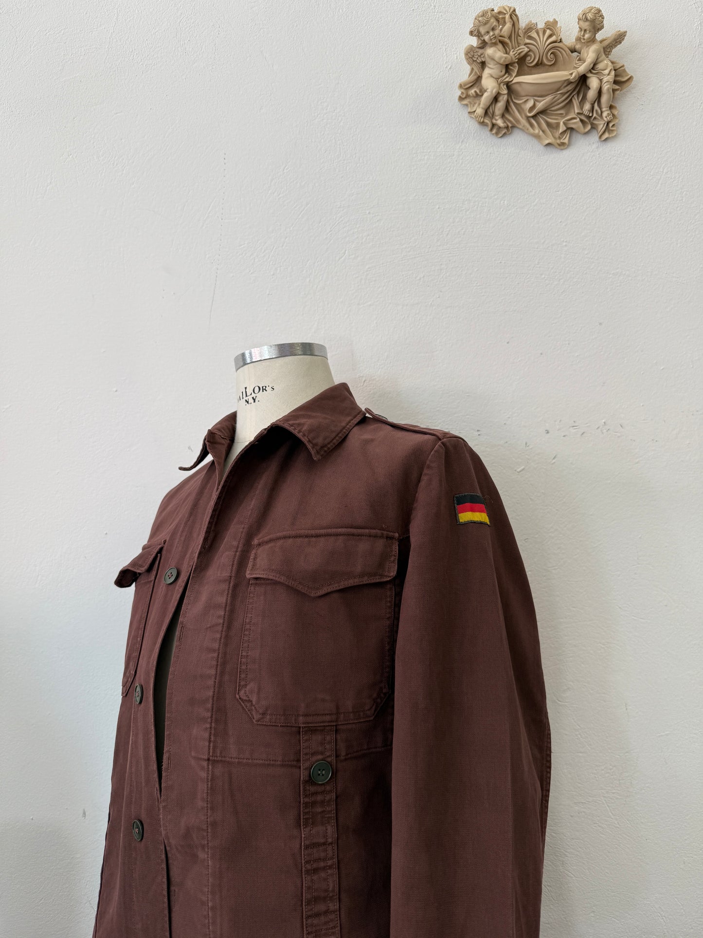 Vintage Moleskin German Army Jacket “S”