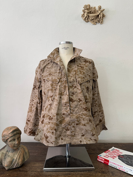 Vintage Us Marine Corps USMC Desert Marpat Combat Jacket “S”