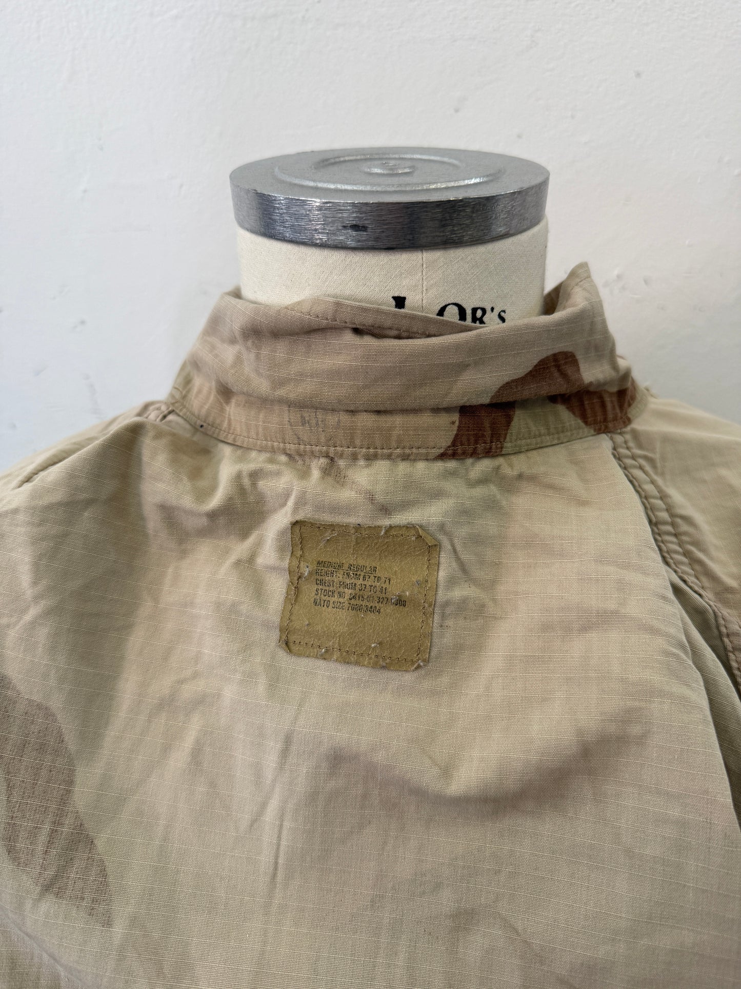 Vintage BDU Camo Jacket Ripstop US Army – L