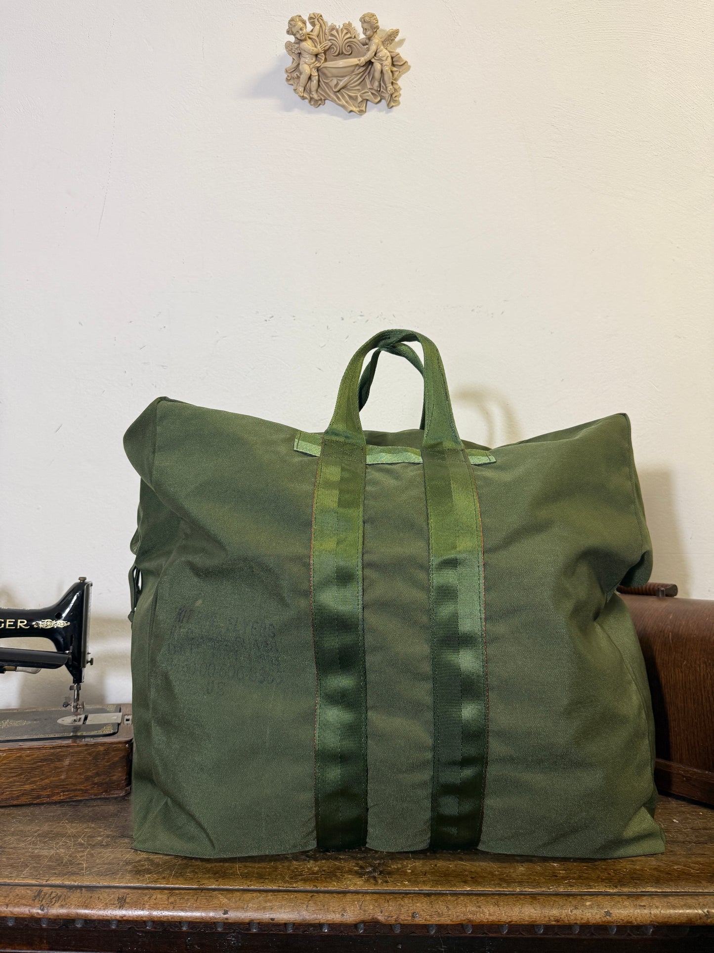 Vintage Nylon Us Flyers Kit Bag