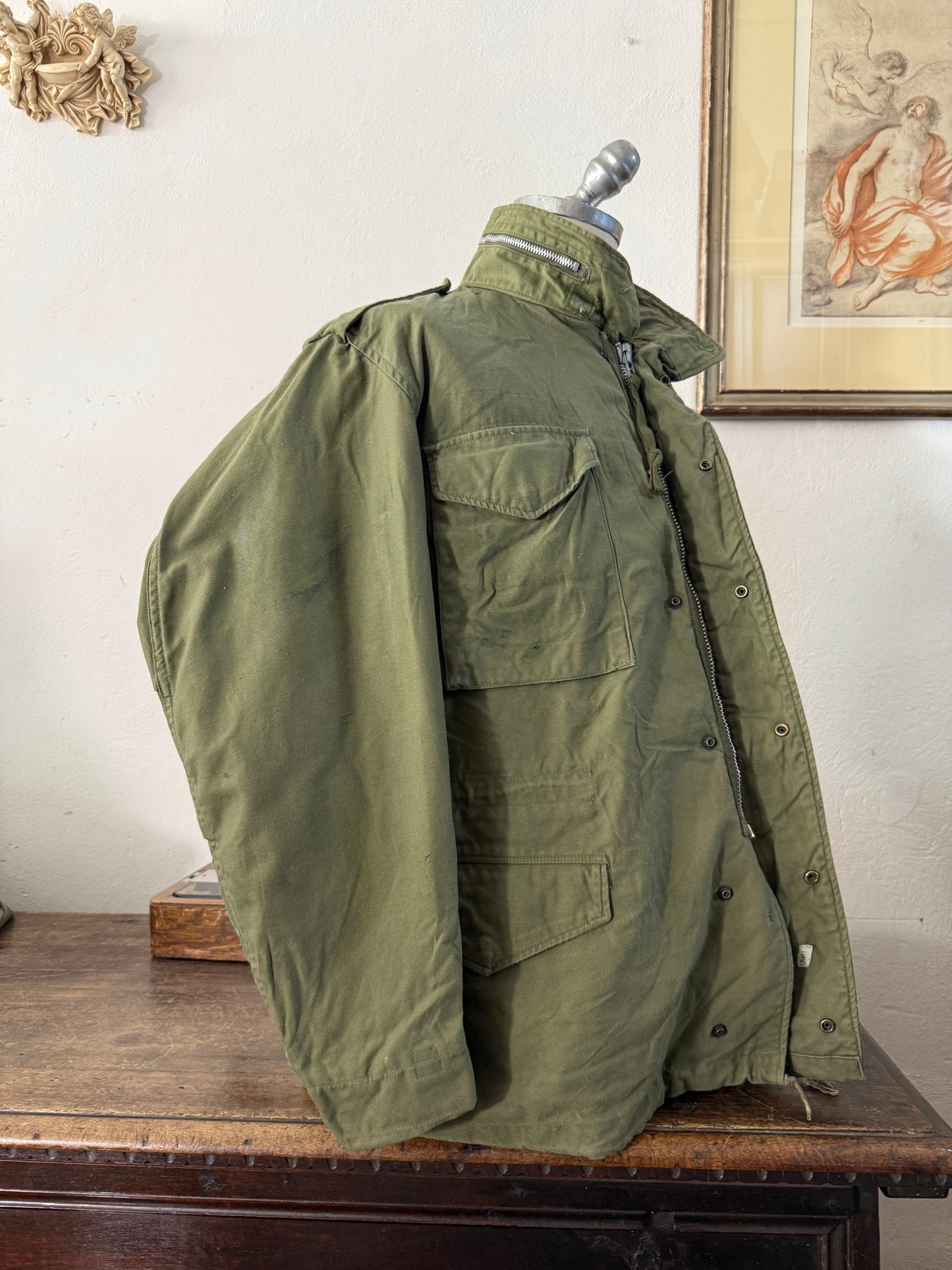 Vintage Field Jacket M65 Us Army “L”