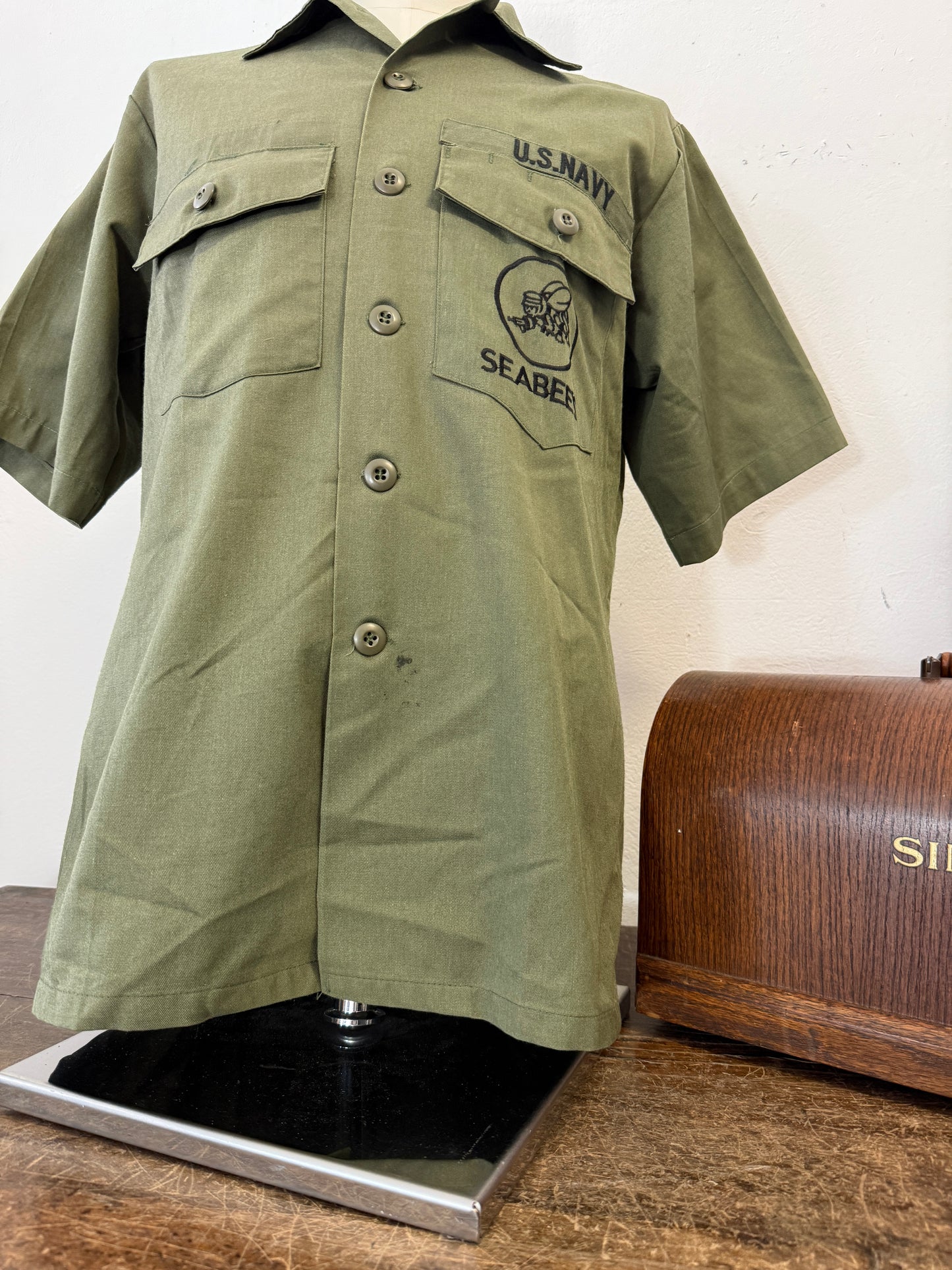 Vintage Og 507 U.S. Navy - SEABEES “L/XL”