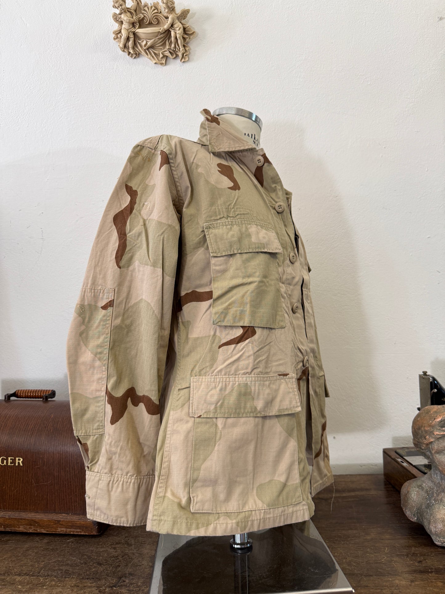 Vintage BDU Camo Jacket Ripstop US Army “M”