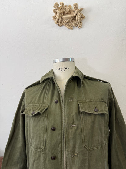 Vintage 80’s Faded Hungarian Army Shirt “XS”