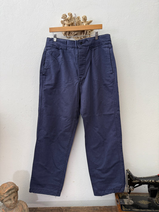 Vintage 80’s Italian Navy Pants “W36”