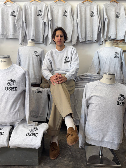 Raglan USMC Sweatshirt - Mister Archive®