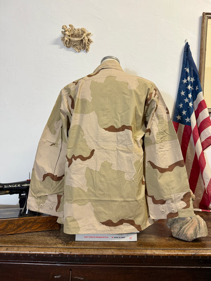 Deadstock BDU Camo Jacket Rip Stop US Army –  “XXL”