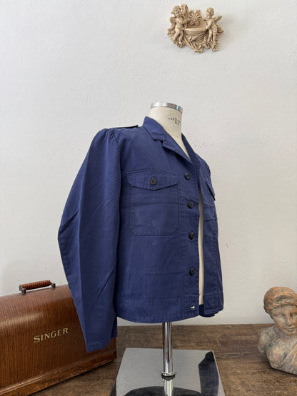 Vintage 80’s Swedish Army Work Jacket “S/M”