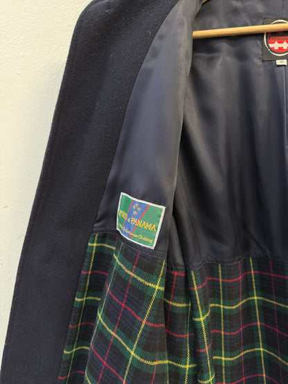 Vintage Porto di Panama Loden Coat - Blue Navy “M/L”