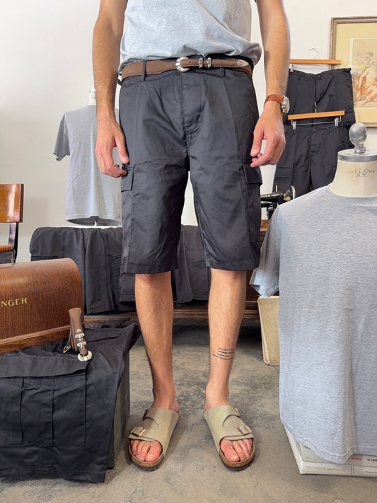 Black Cargo Short