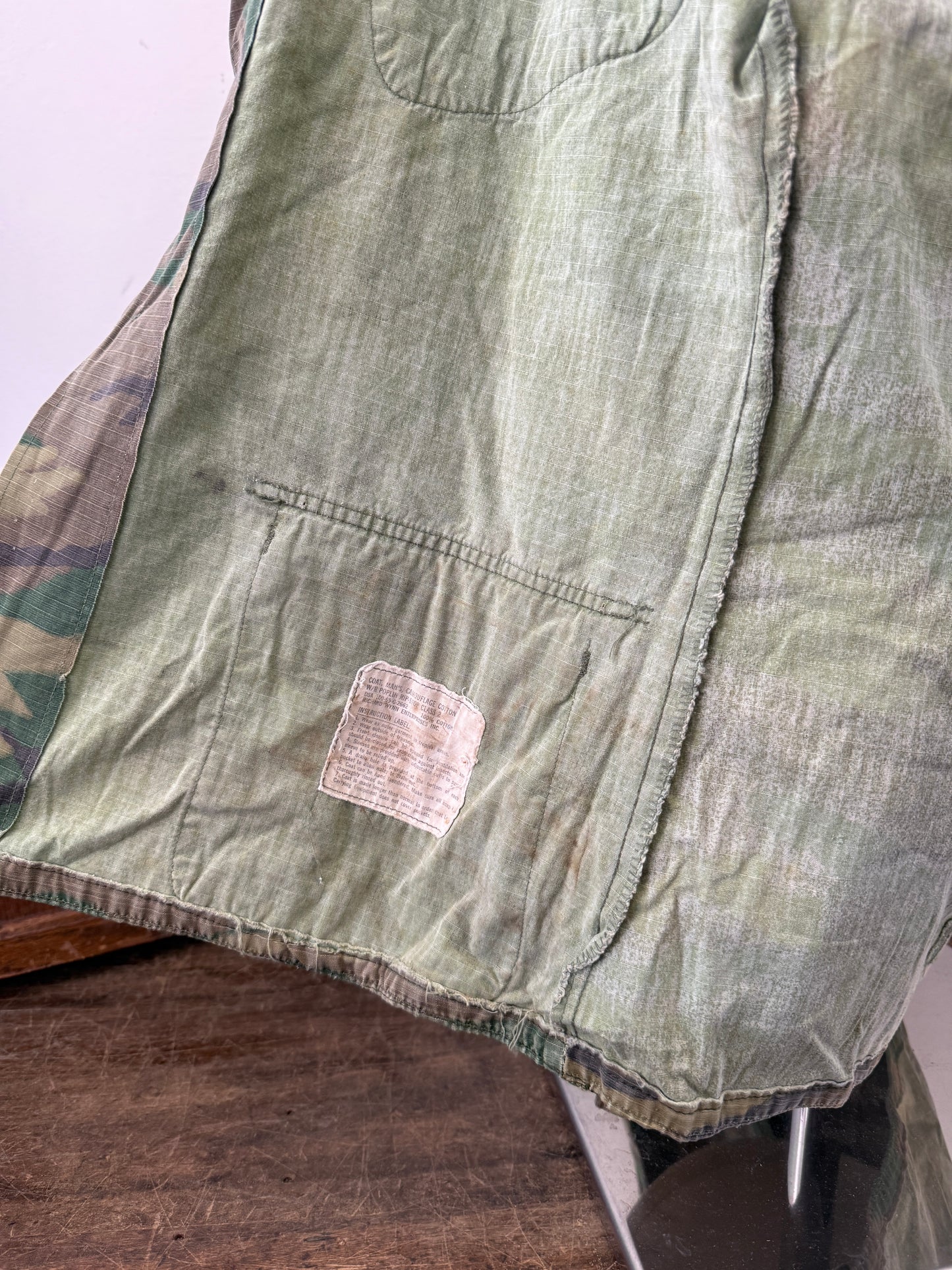 Vintage 60’s Ripstop Jungle Jacket Us Army “M/L”