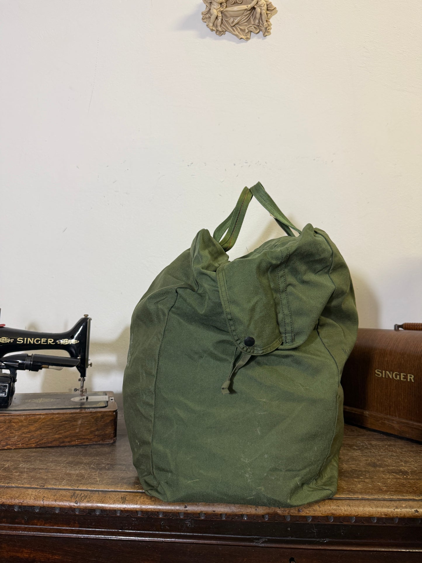 Vintage Nylon Us Flyers Kit Bag