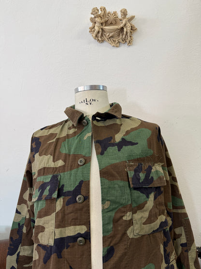 Vintage Ripstop Woodland Us Army Jacket “L”