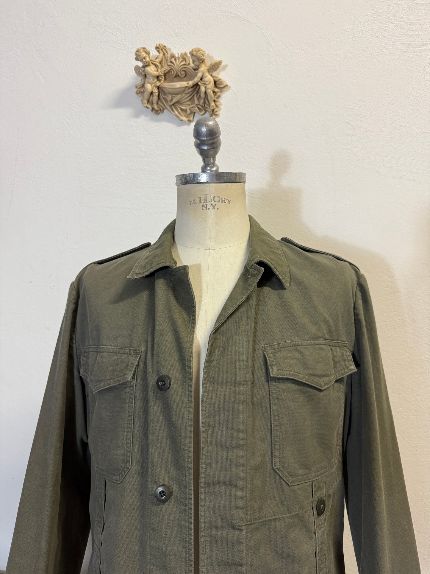 Vintage German Army Moleskin Jacket “L”