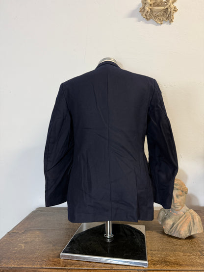 Vintage 90’s Italian Navy Double Breasted Jacket “M”