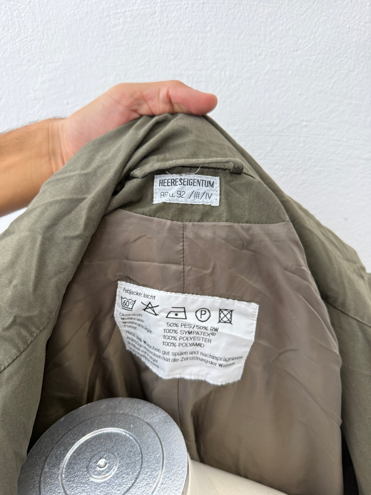 Vintage 90’s Austrian Army Jacket “L”