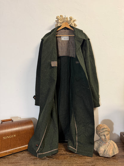 Vintage 80’s Loden Coat “XL”